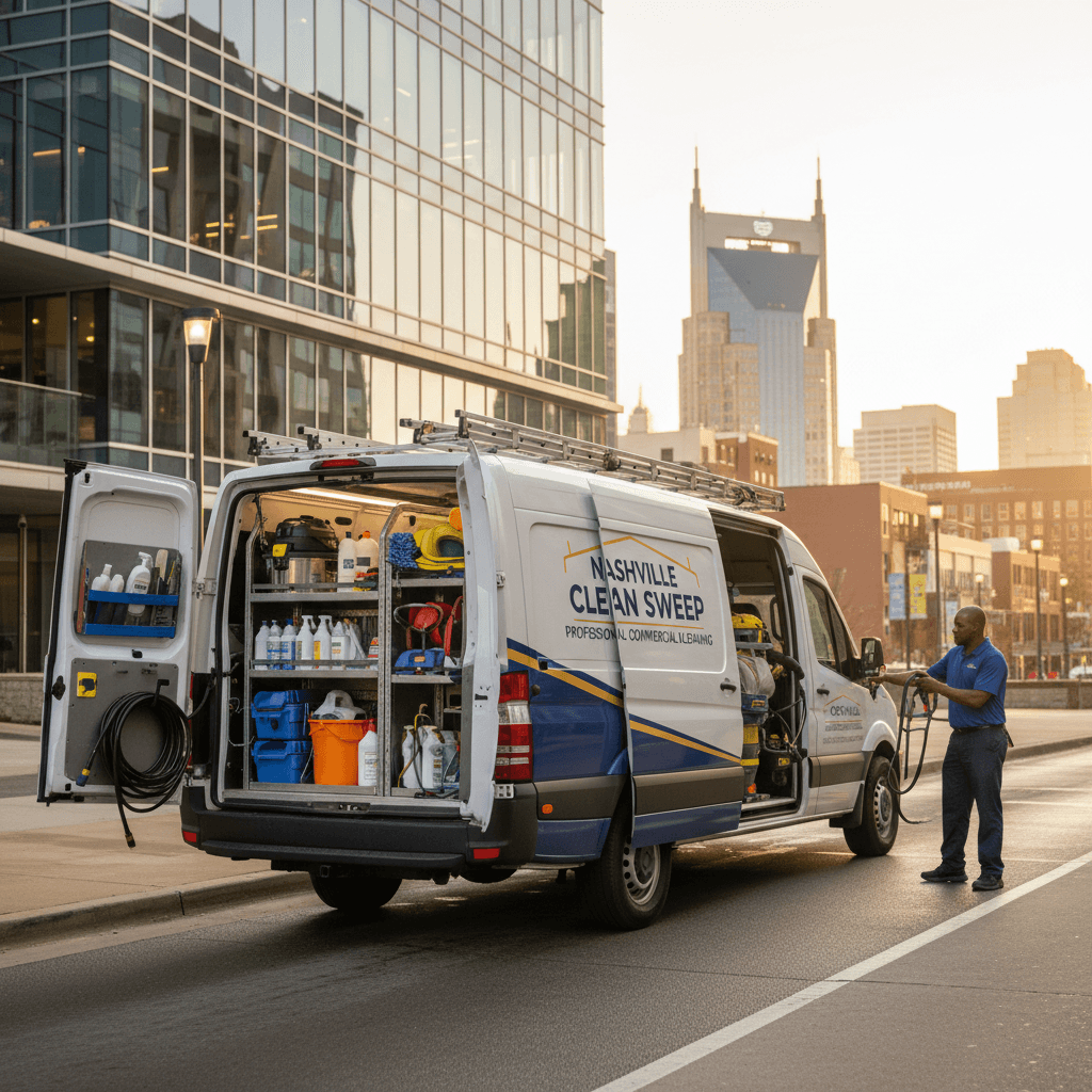 Right Solutions TN LLC cleaning service vehicle ready for daily appointments
